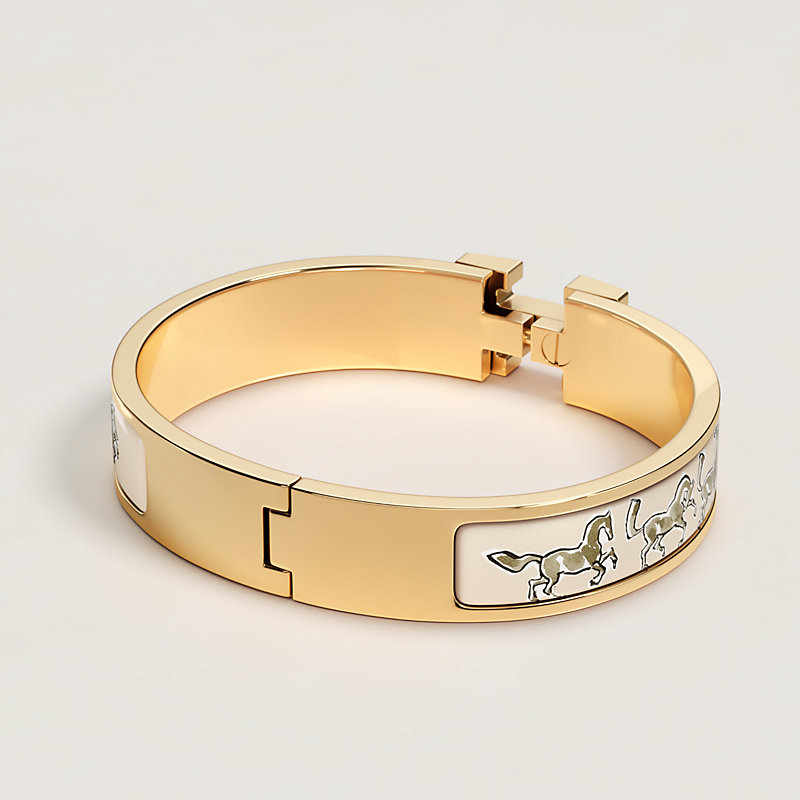 Clic H Chevaux en Liberte bracelet | Hermès Mainland China
